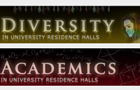 Header Banners for University Housing Website