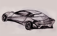 Concept Car Sketch
