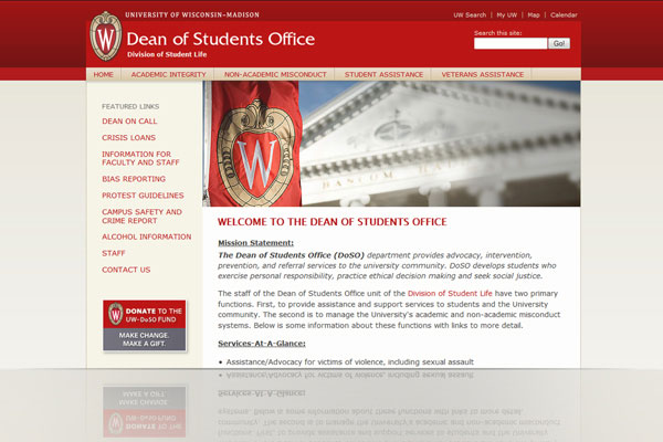 Dean of Students Office Website