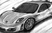 Ferrari F430 Sketch