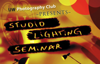 Photography Club Lighting Seminar Flyer