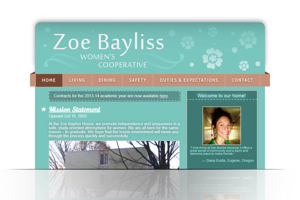 Zoe Bayliss Website